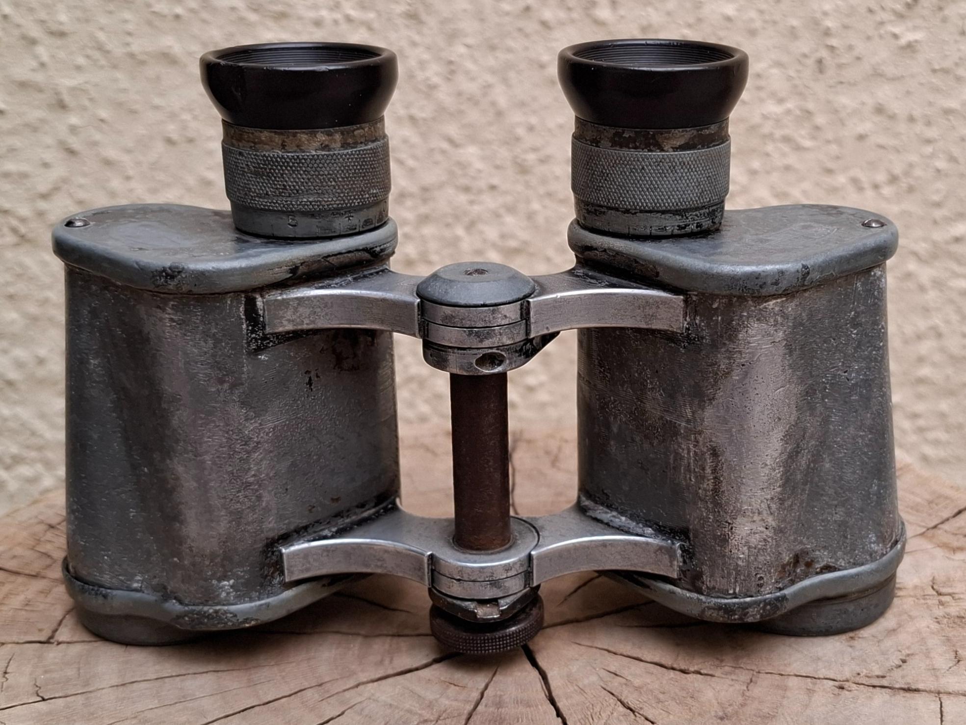 دوربین دو چشمی قدیمی و آنتیک کارل زایس آلمان