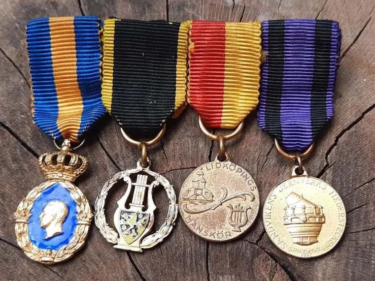 سری مدال ارزشمند مینیاتوری ( شب ) سوئد