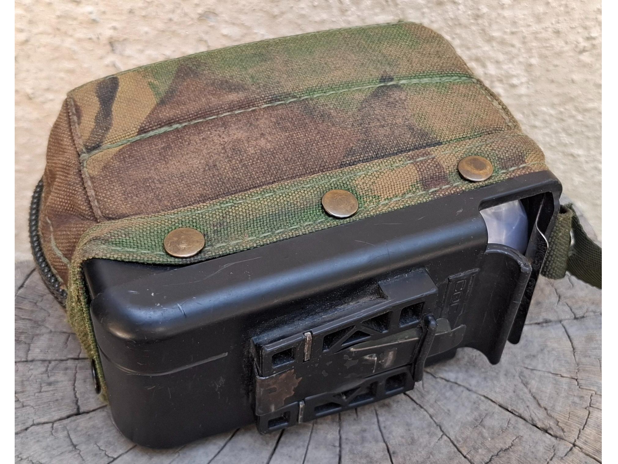 مخزن نوار مهمات تیربار Minmi M249 ارتش انگلیس