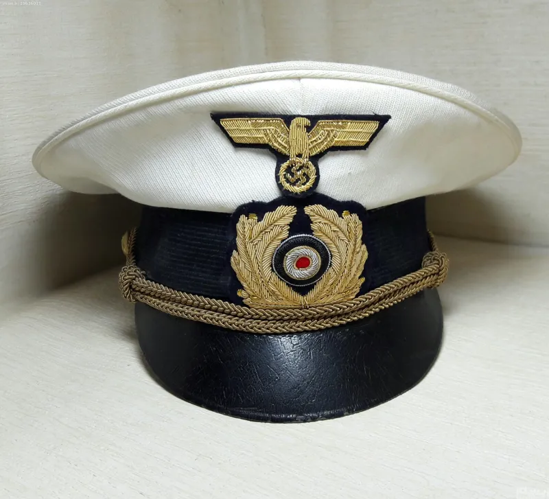 کلاه افسری نیروی دریایی آلمان نازی دوره هیتلر