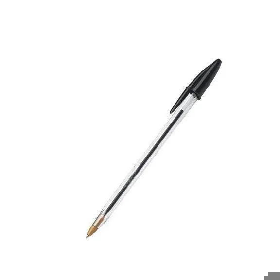 بسته پنجاه عددی خودکار بیک کریستال مشکی BIC
