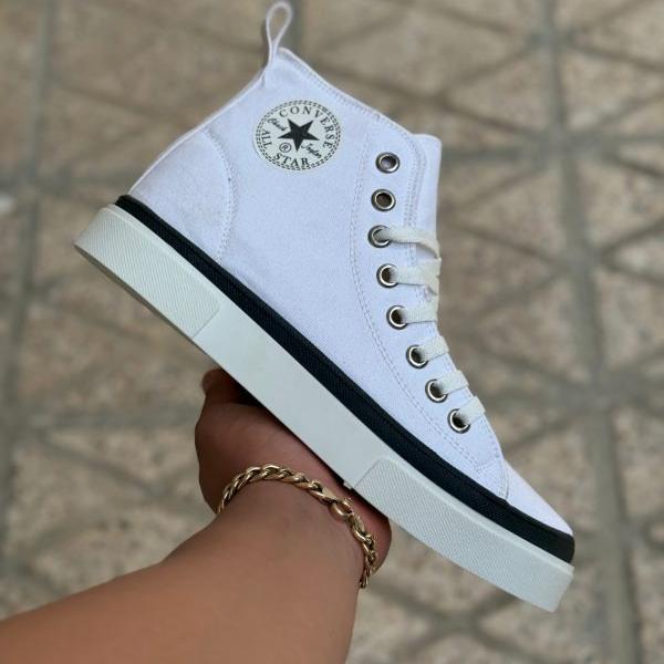 کفش کتونی آل استار کانورس سفید سایز 43