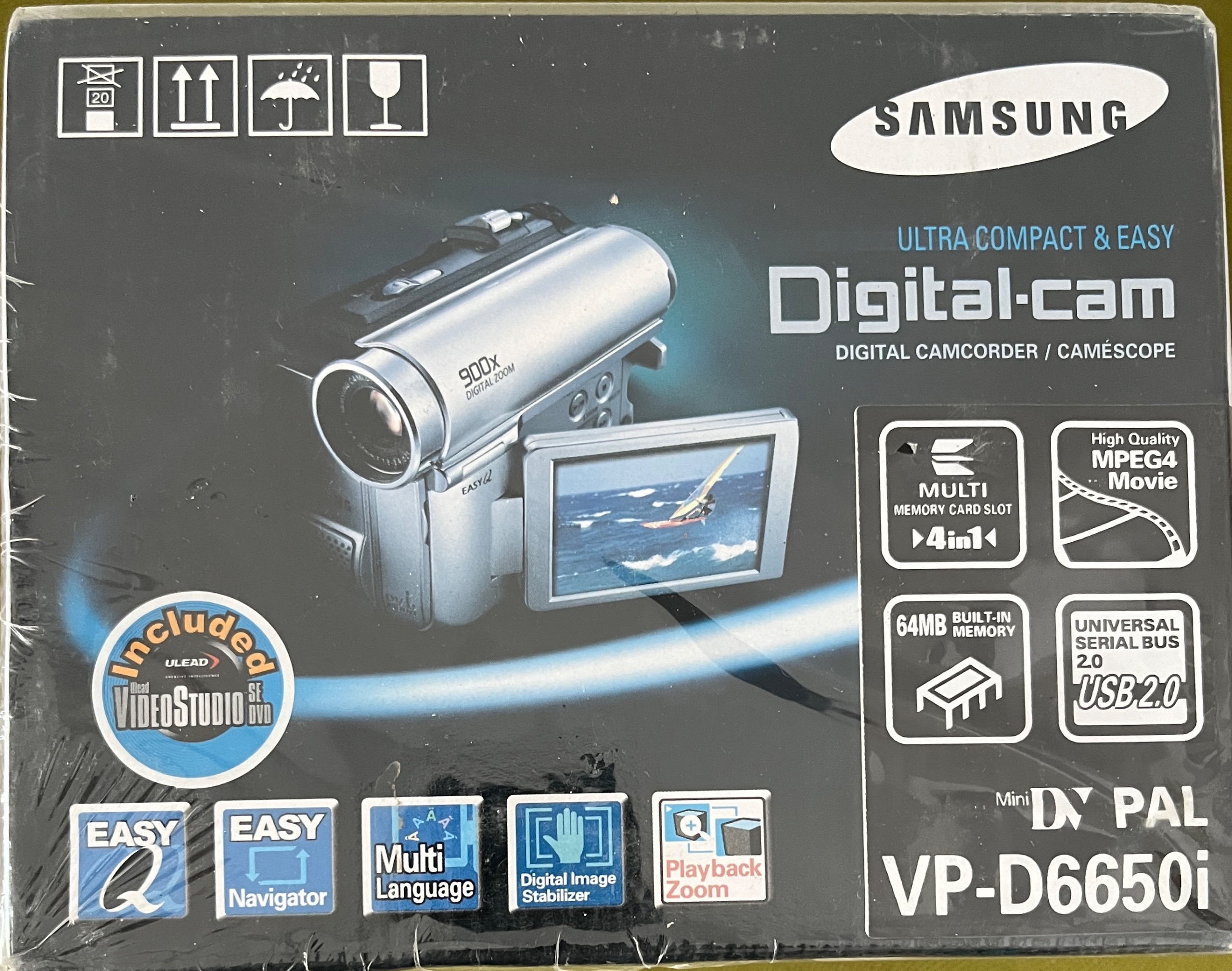 دوربین فیلمبرداری Mini DV سامسونگ مدل VP-D 6650 i