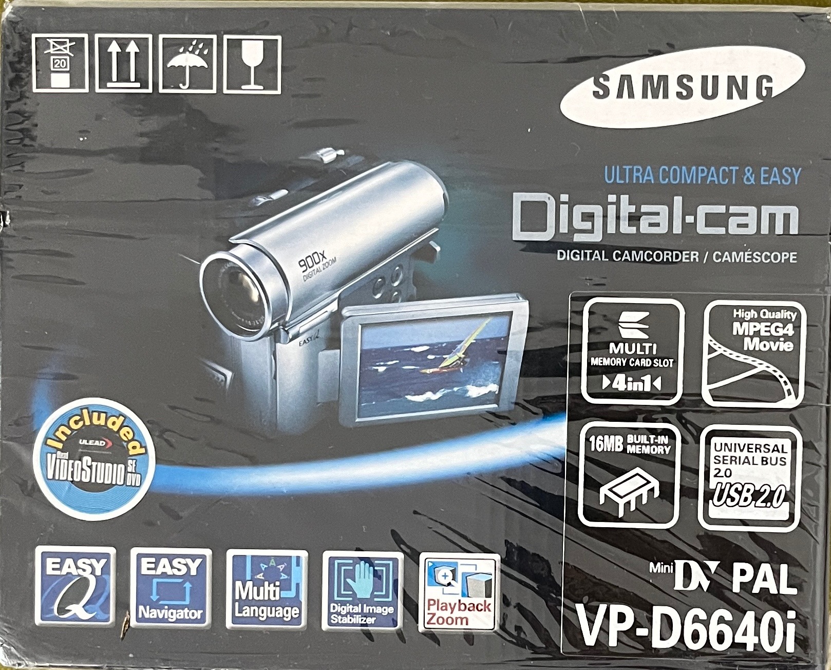 دوربین فیلمبرداری Mini DV سامسونگ مدل VP-D 6640 i