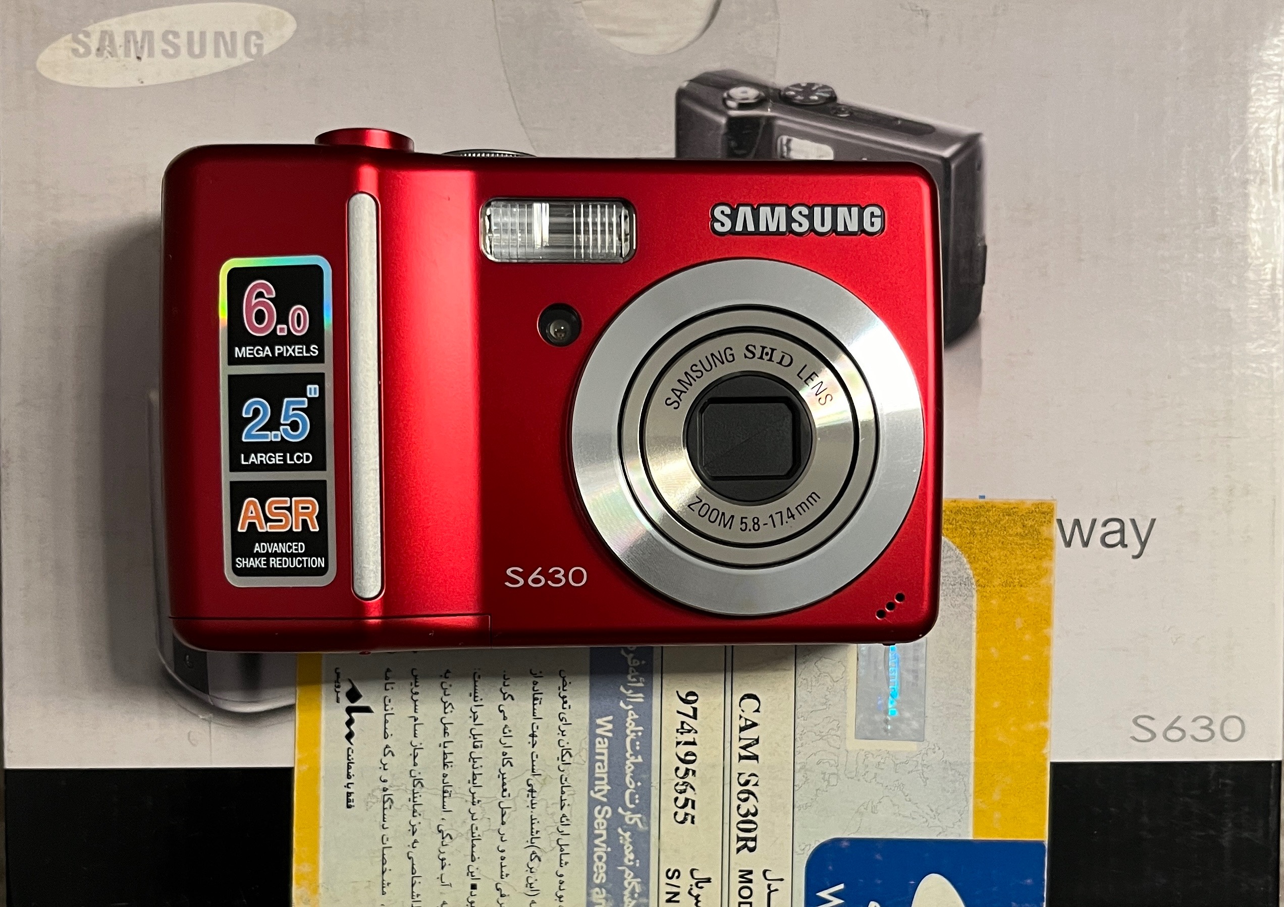 دوربین عکاسی دیجیتال سامسونگ Samsung S630