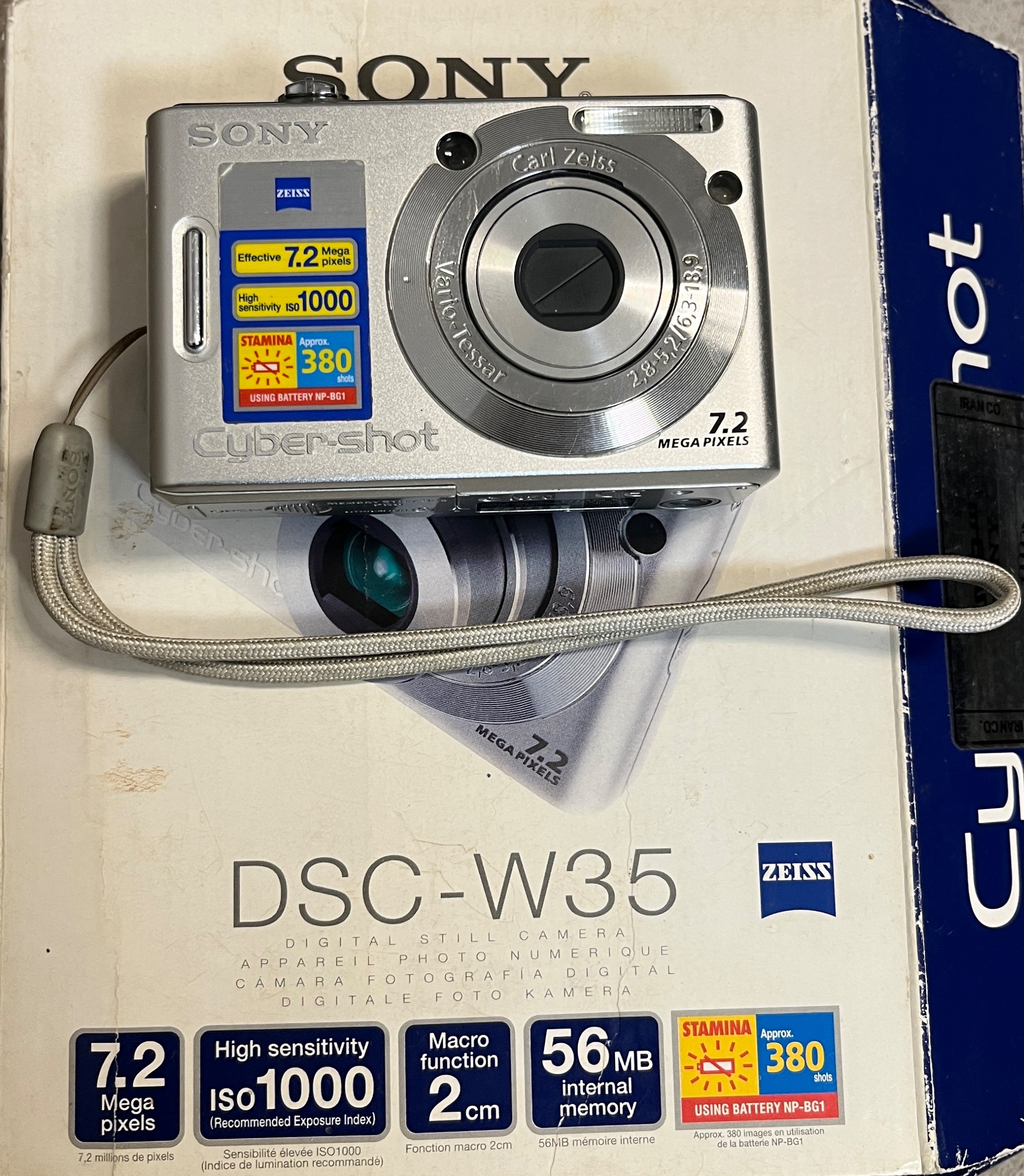 دوربین دیجیتال سونی SONY Cyber-shot DSC-W35