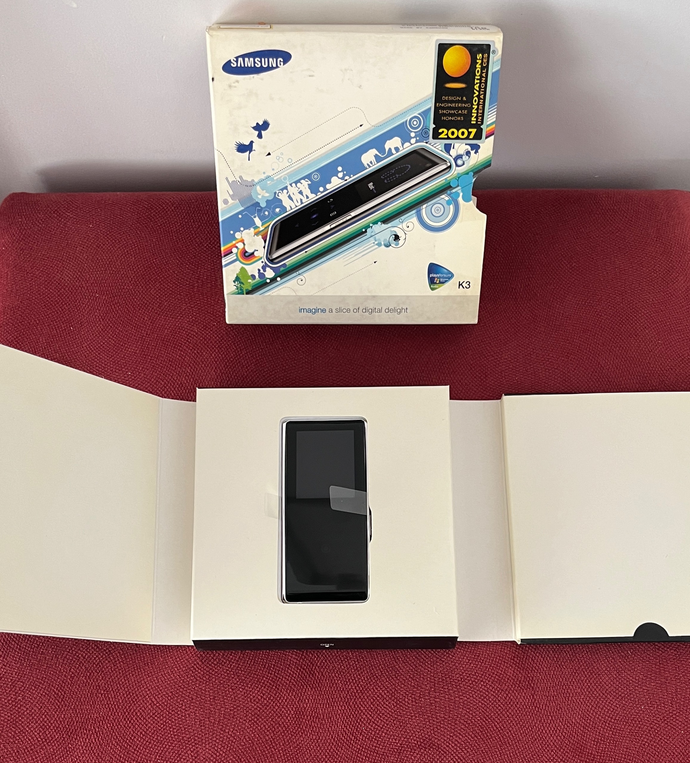 موزیک پلیر سامسونگ SAMSUNG YP-K3 یک گیگ