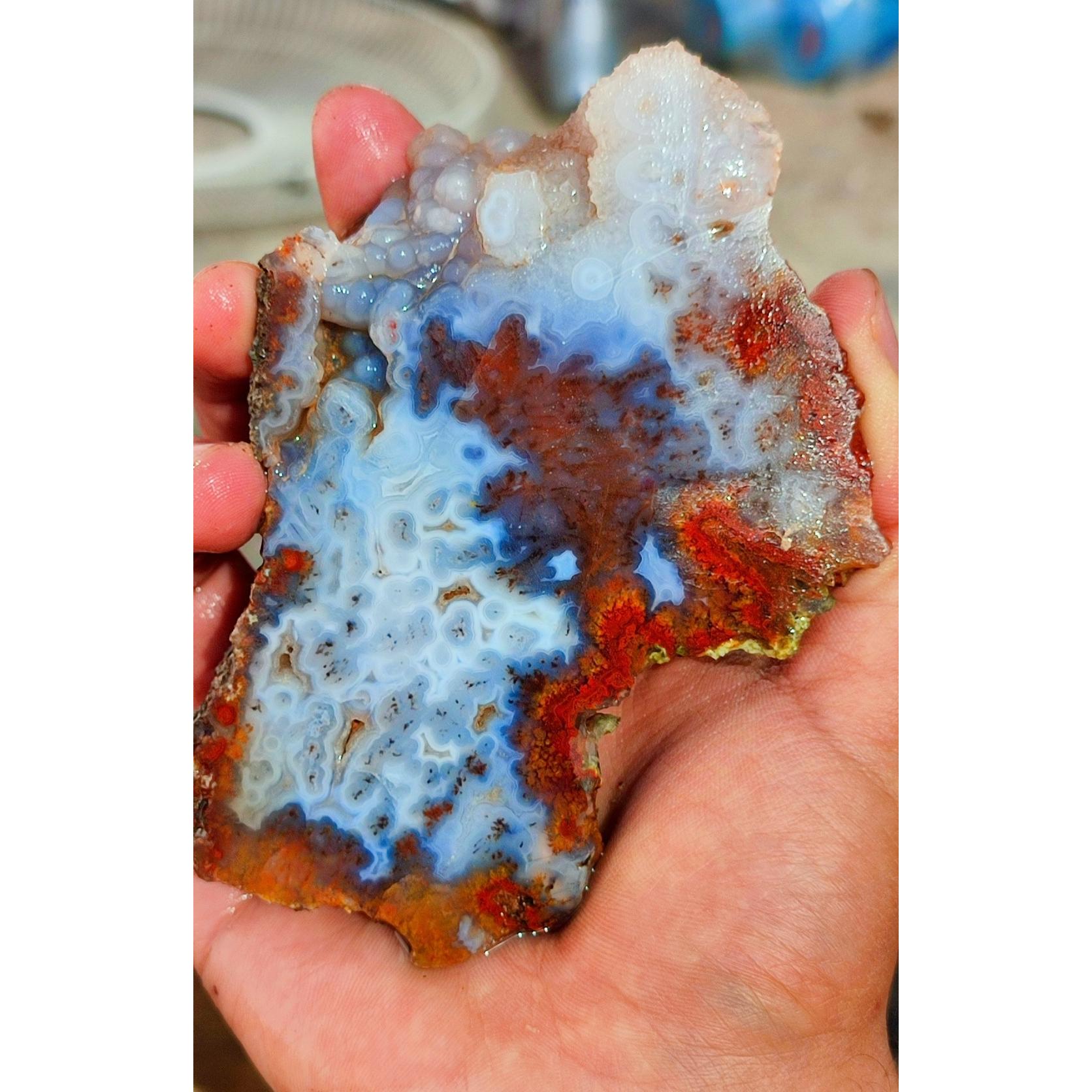 اسلب عقیق منظره چشم دار
