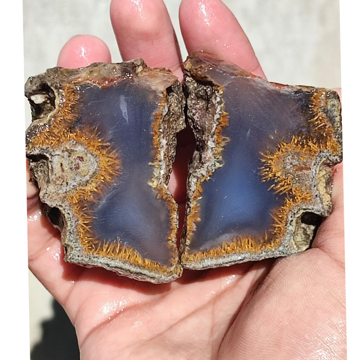 عقیق مویی خورشیدی
