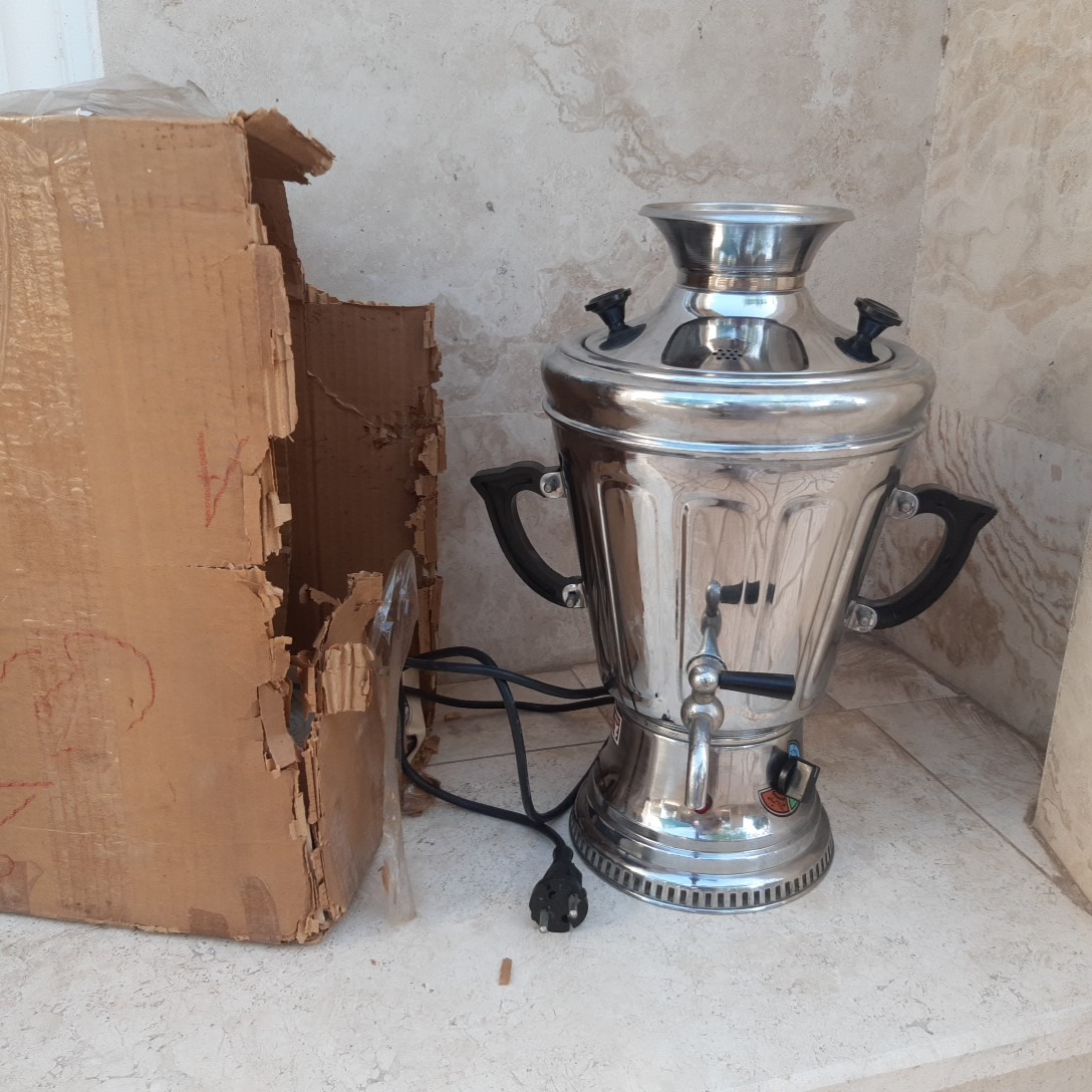 سماور برقی قدیمی نو و استفاده نشده