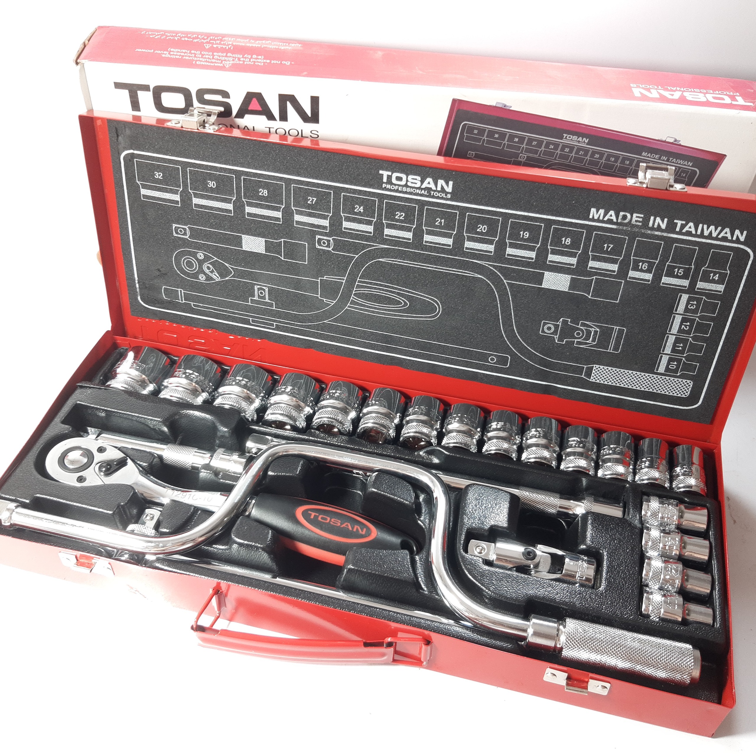 جعبه بکس توسن 24 پارچه تایوانی اصل آکبند