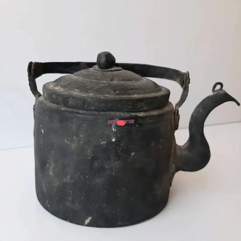 کتری مسی قاجاری دست ساز