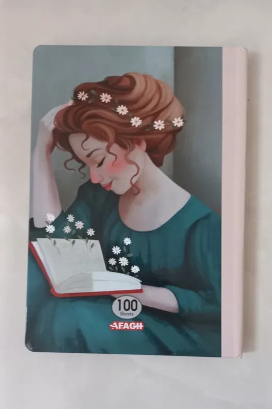 دفتر 100 برگ با طرحی زیبا