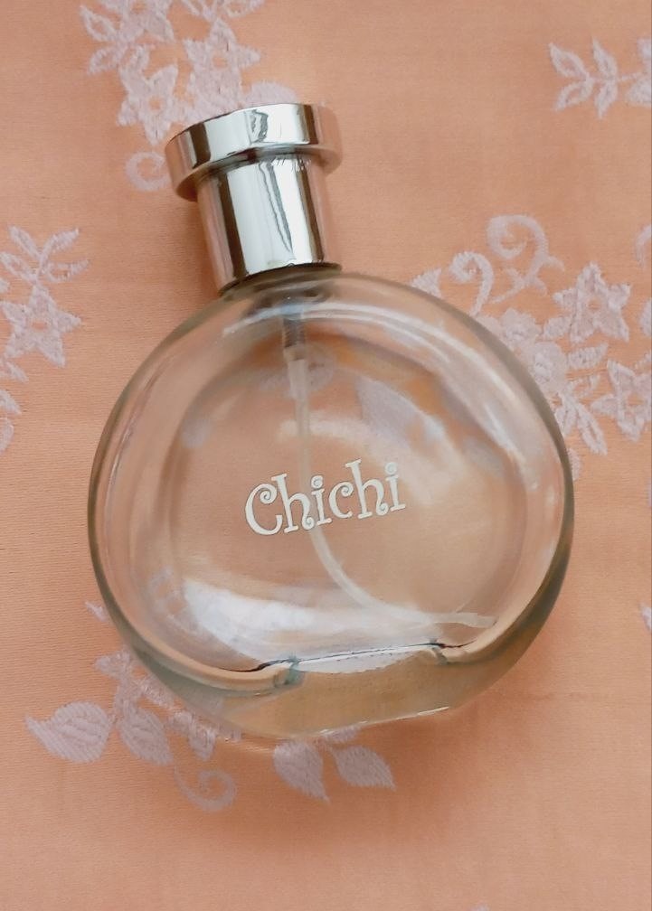 مزایده شیشه ادکلن chichi صورتی
