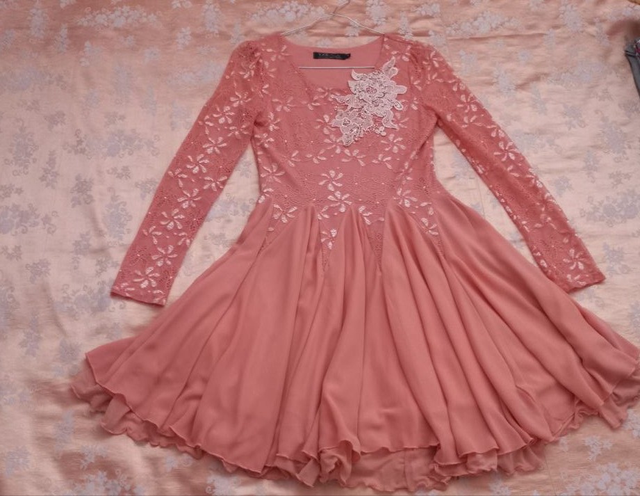 پیراهن مجلسی گیپوری شیک