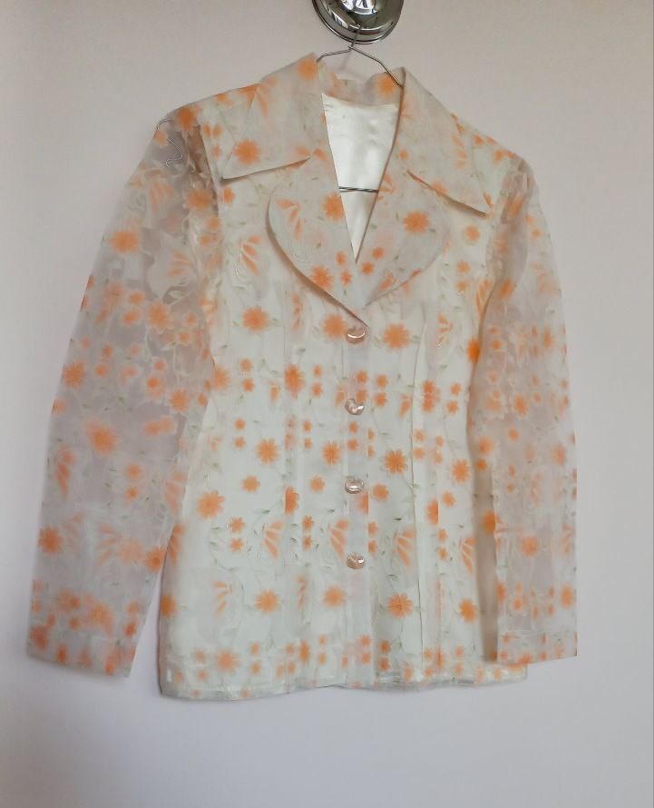 کت زنانه مجلسی سفید