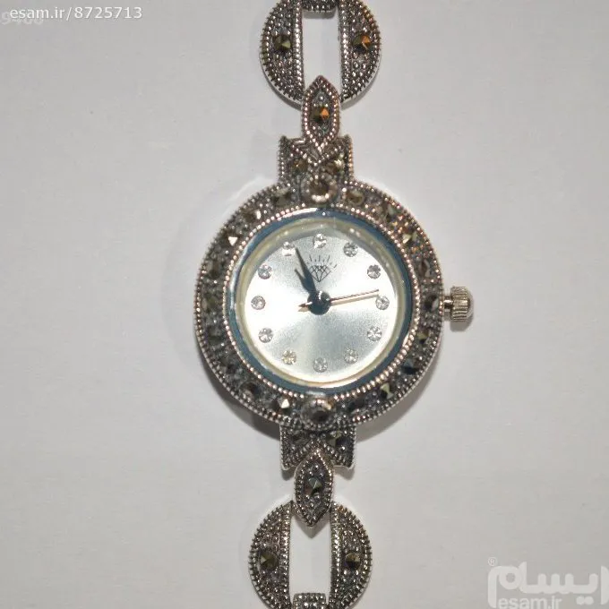 ساعت نقره زنانه