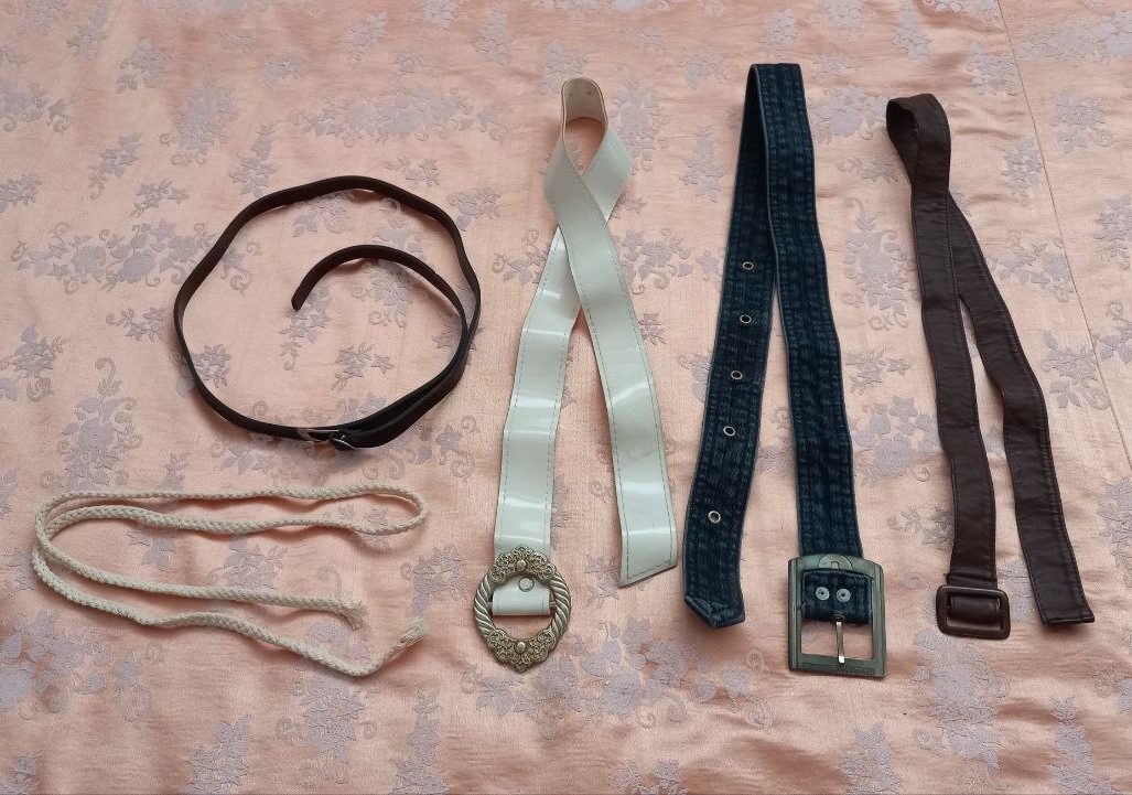 مزایده 5 عدد کمربند