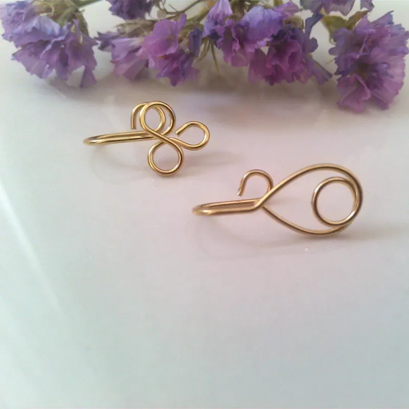 مزایده 5 عدد پیرسینگ فیک بینی