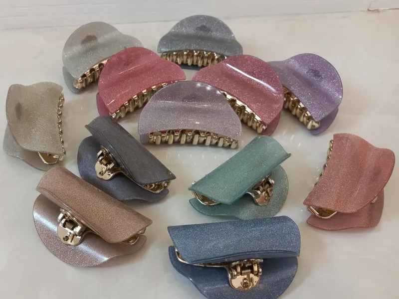 مزایده 3 عدد کلیپس موی شاینی