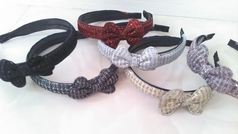 مزایده 5 عدد تل مو پاپیونی