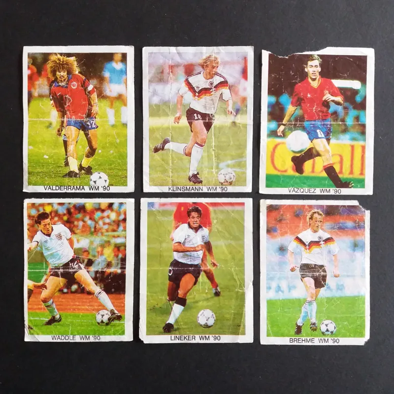 12 عکس آدامس قدیمی WM90 - بدون تکراری