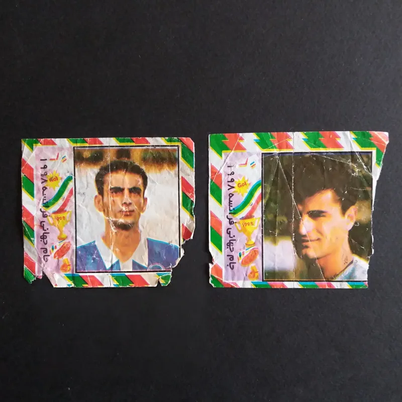 2 عکس آدامس جوجه (جام جهانی 1998 فرانسه)