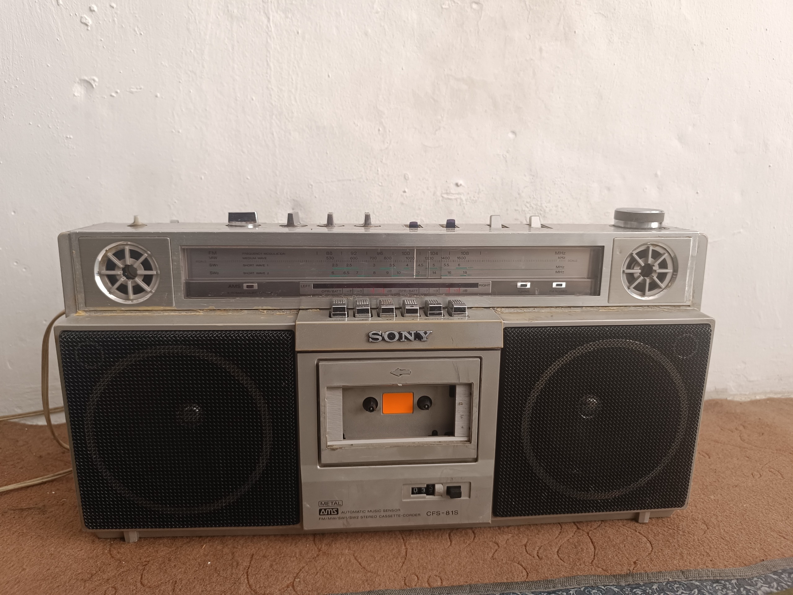 رادیو ضبط سونی