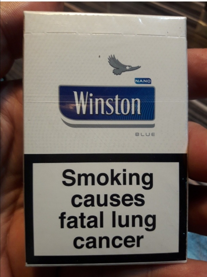 پاکت سیگار قدیمی وکلکسیونی وینستون