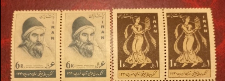 بلوک سری تمبر کنگره موسیقی1340