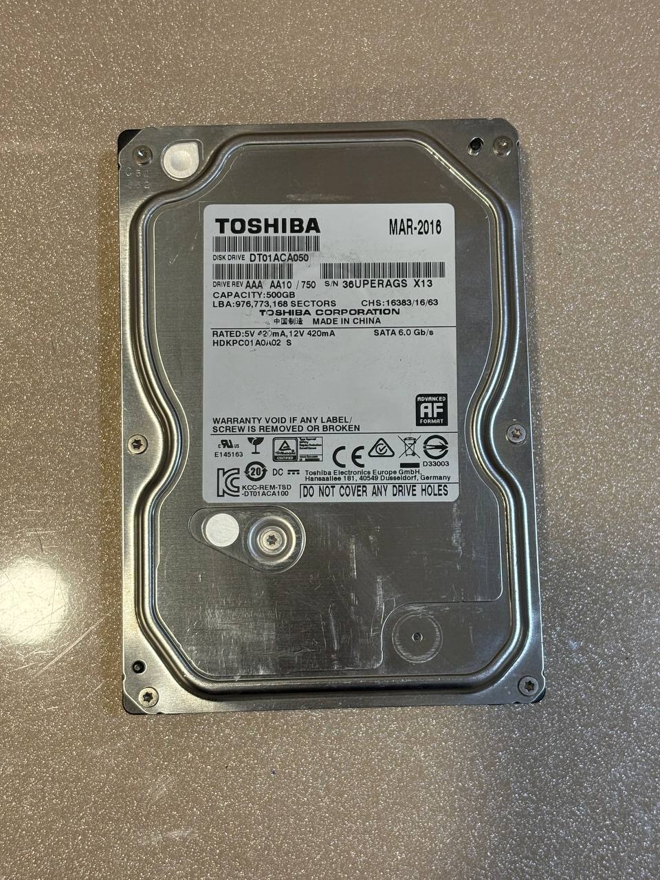 هارد 3.5 اینچ TOSHIBA