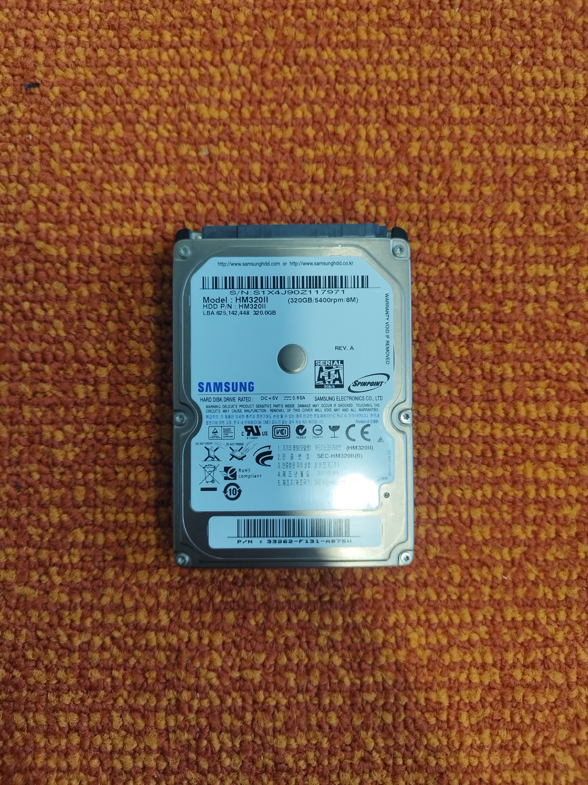 هارد 2.5 اینچ از برند Samsung