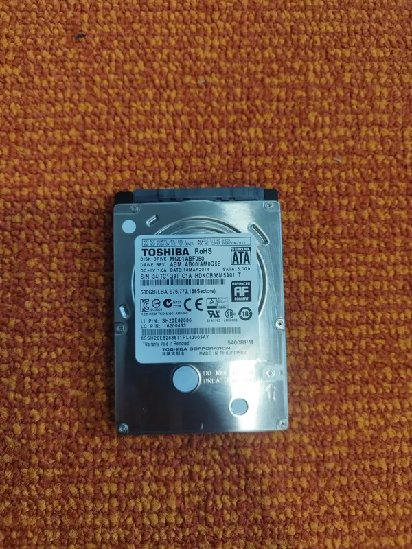 هارد 2.5 اینچ از برند Toshiba