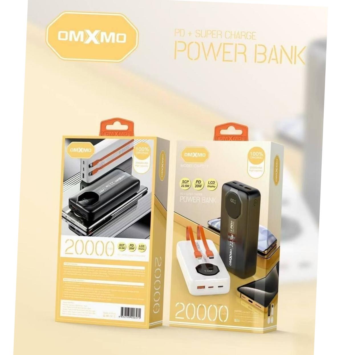 پاور بانک 20000 omxmo