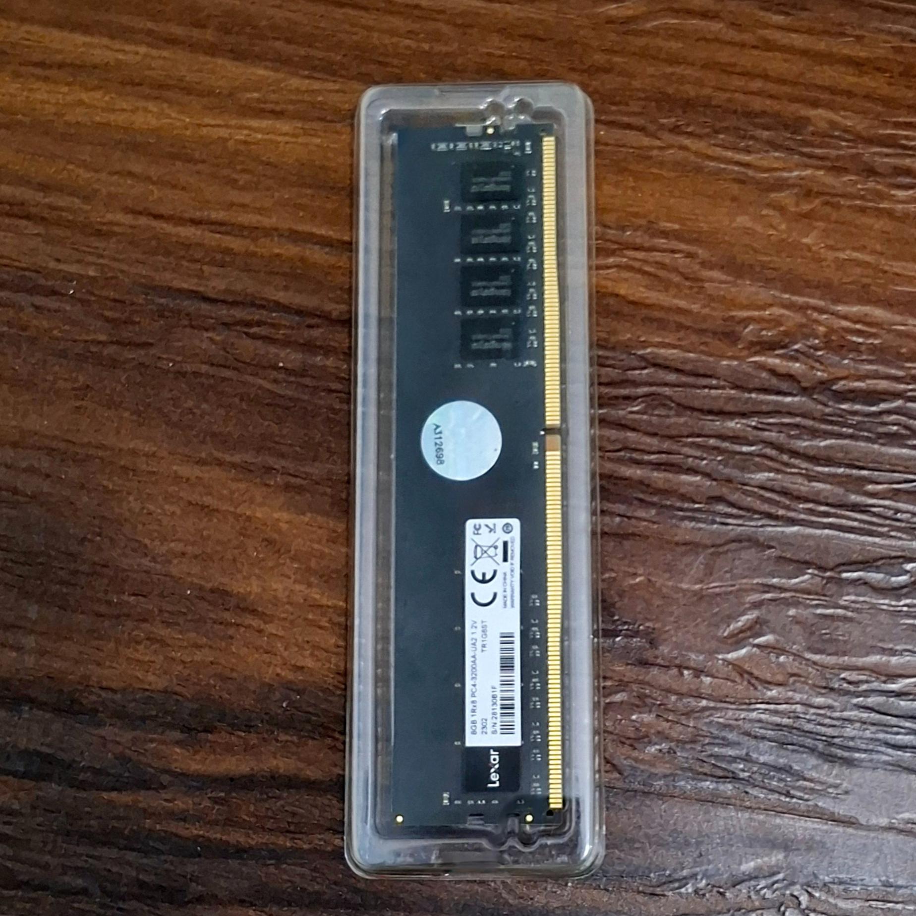 رم lexar 3200 8GB DDR4