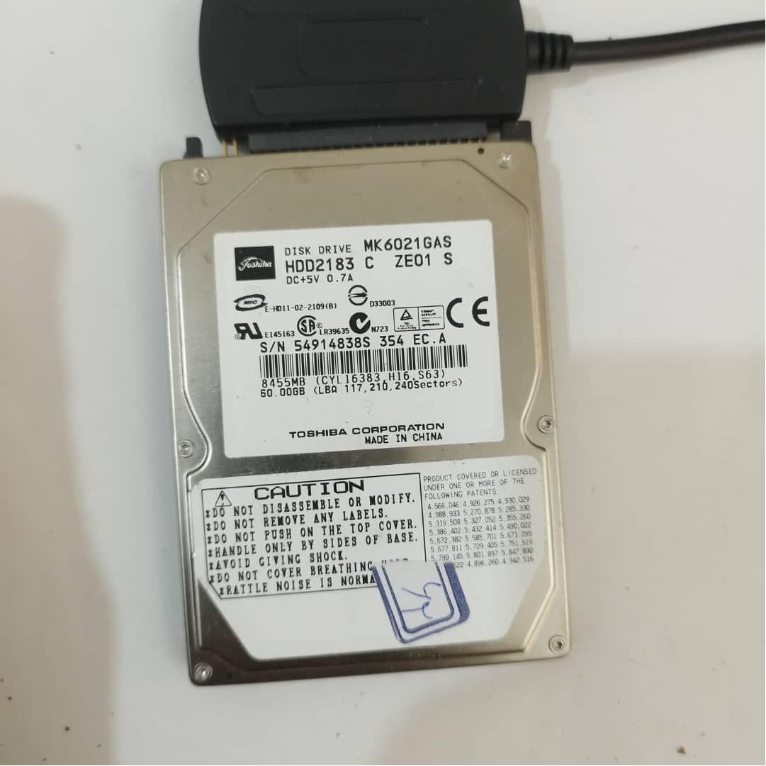 هارد 60G IDE سلامت 100 درصد