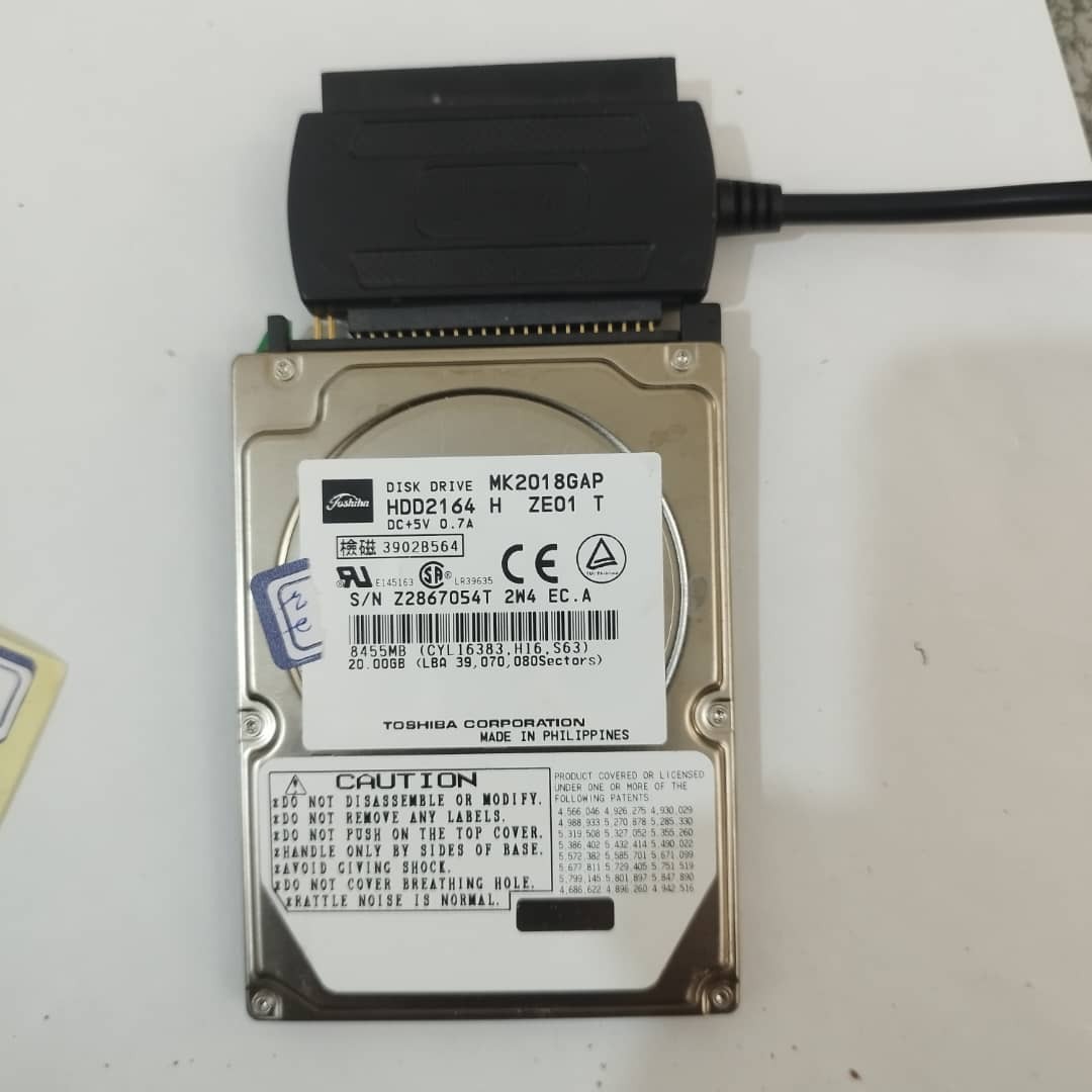 هارد 20G IDE سلامت 100 درصد