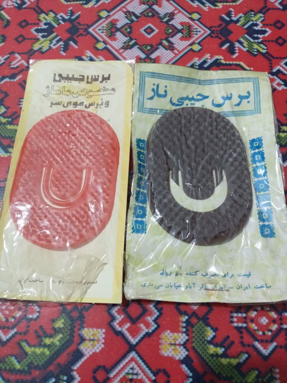 7 عدد شانه قدیمی و نوستالژی دهه شصتی با هم