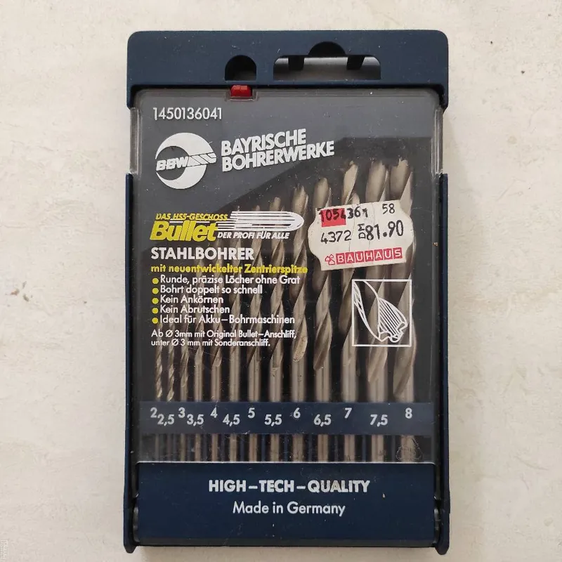 ست مته خاص با تکنولوژی پیچیده آلمان