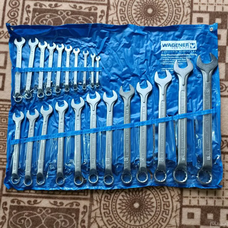 ست آچار یکسر رینگی واگنر آلمان س6 تا 32