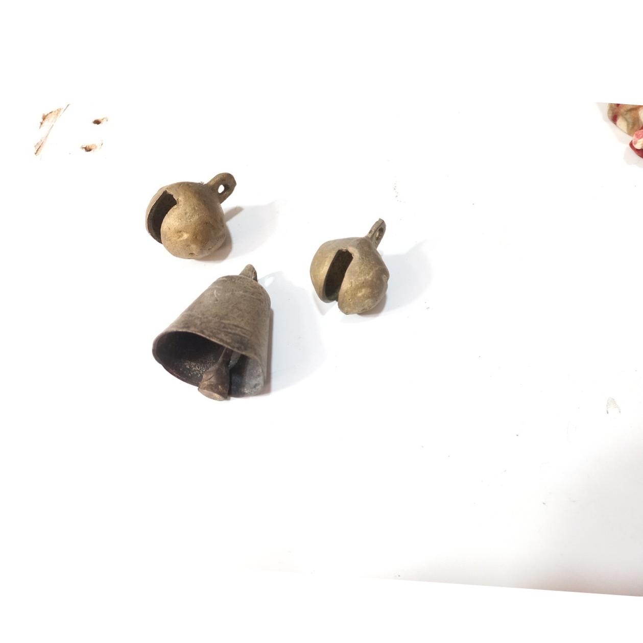 3 عدد زنگوله برنجی قدیمی