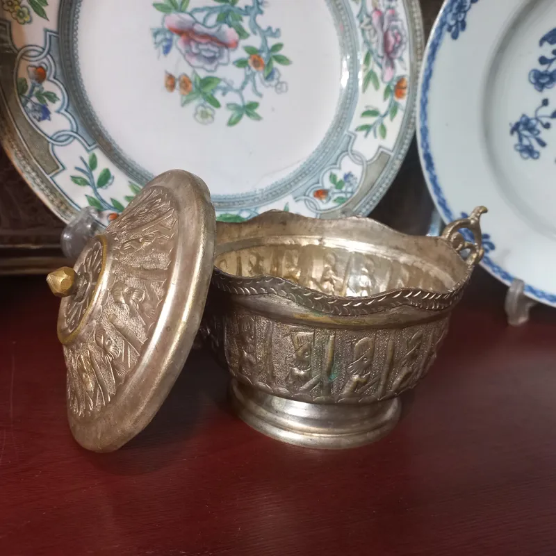 قندان قلمکار قدیمی