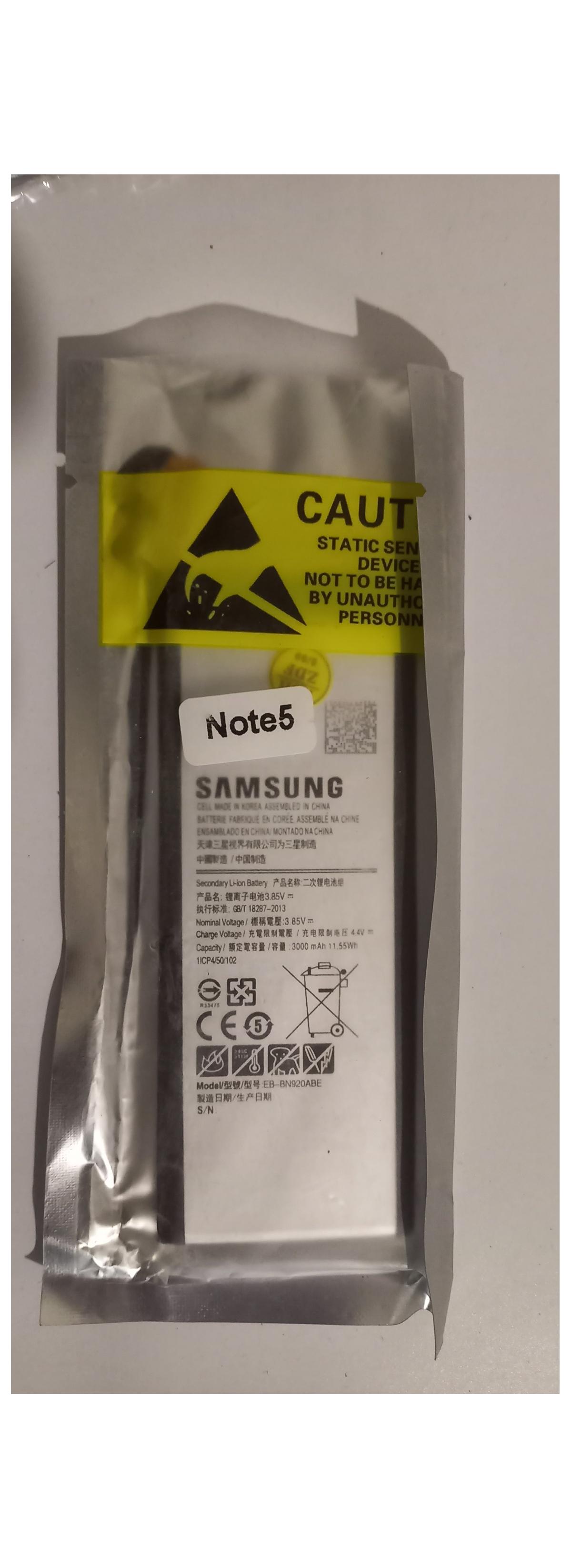 باتری گوشی samsung galaxy note5