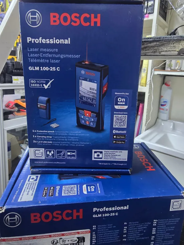 متر لیزری بوش 100متری اصلی