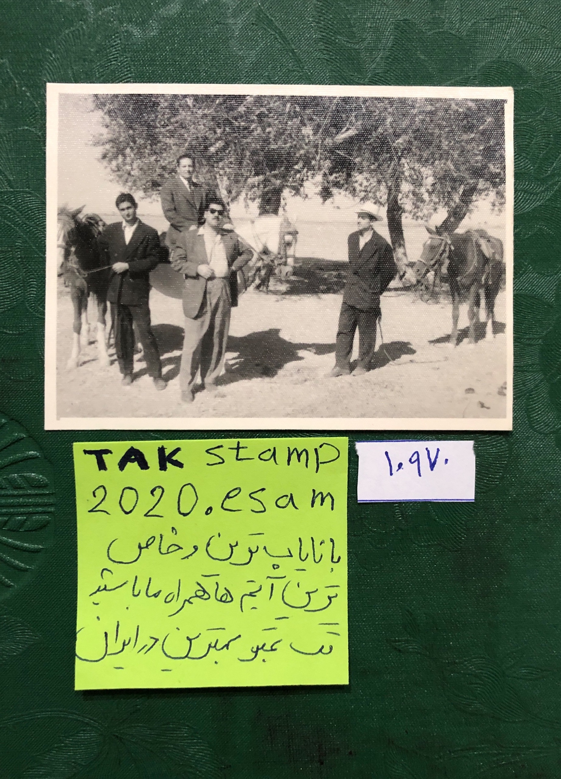 عکس سفر منوچهر بشردوست به روستا 1329