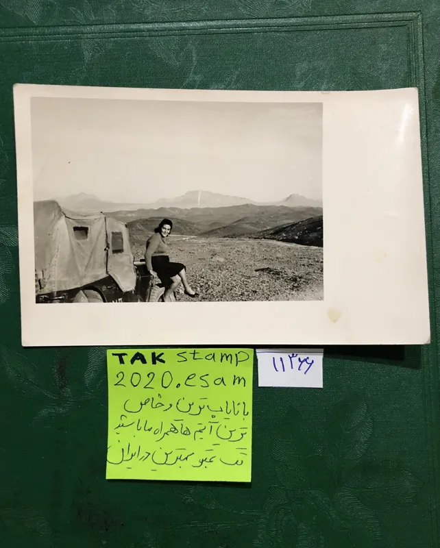 عکس سفر بانوی ایرانی به تبریز با ماشین 1333