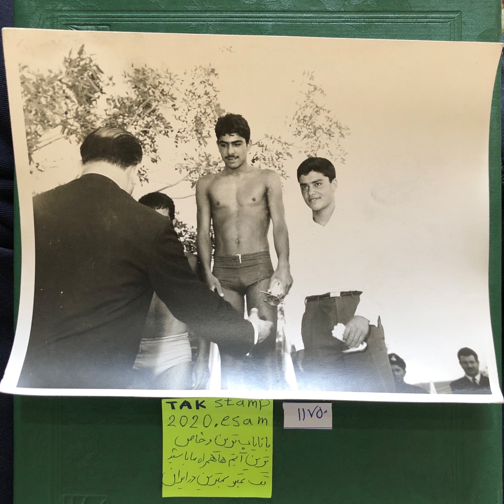 عکس مسابقات شنای ارتش شاهنشاهی جالب