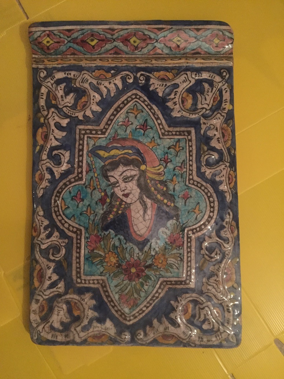 کاشی قدیمی خشتی قدیمی