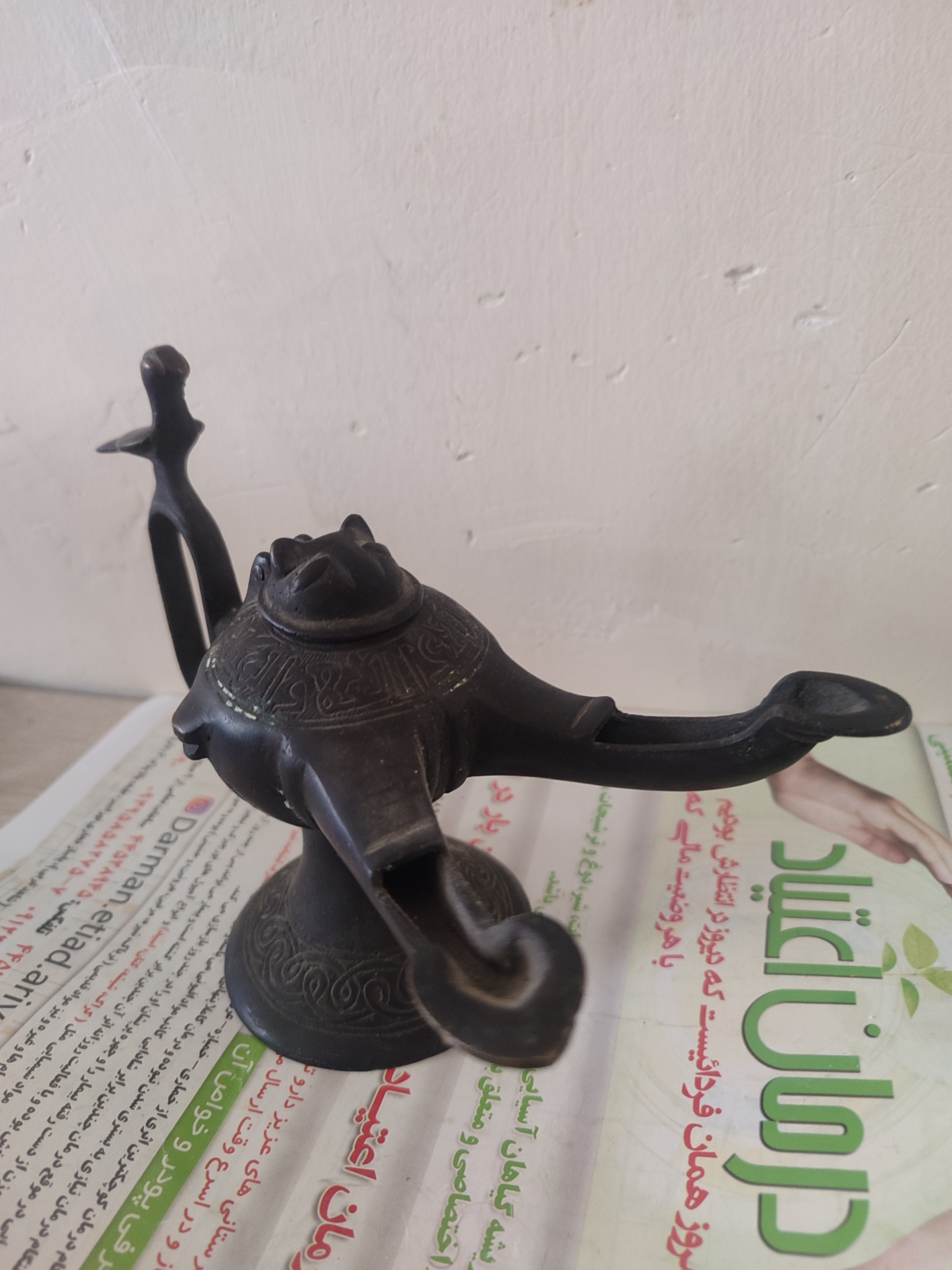 چراغ پی سوز دو شعله