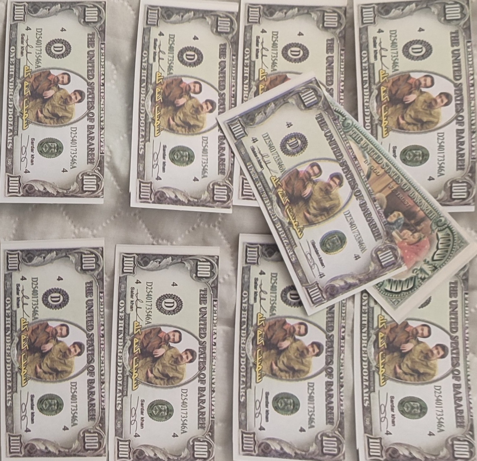 ده عدد اسحناس برره اررور دلار